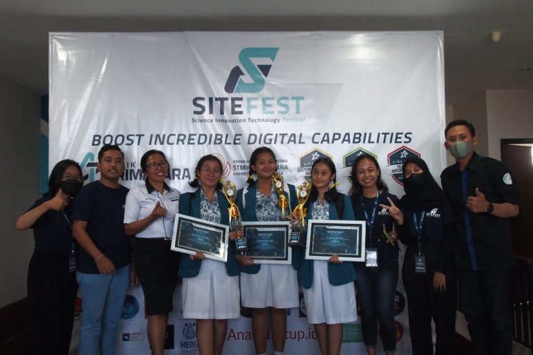 SMK N 1 MAS UBUD BORONG PIALA DI PERLOMBAAN SITEFEST 2022